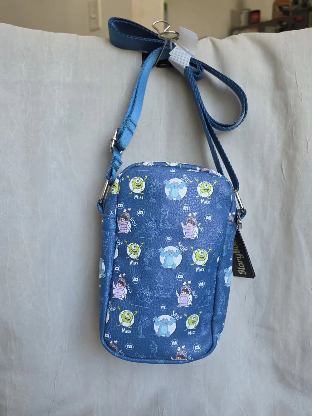 Buckle-Down Disney Pixar Storybook Monsters, Inc. Crossbody Bag